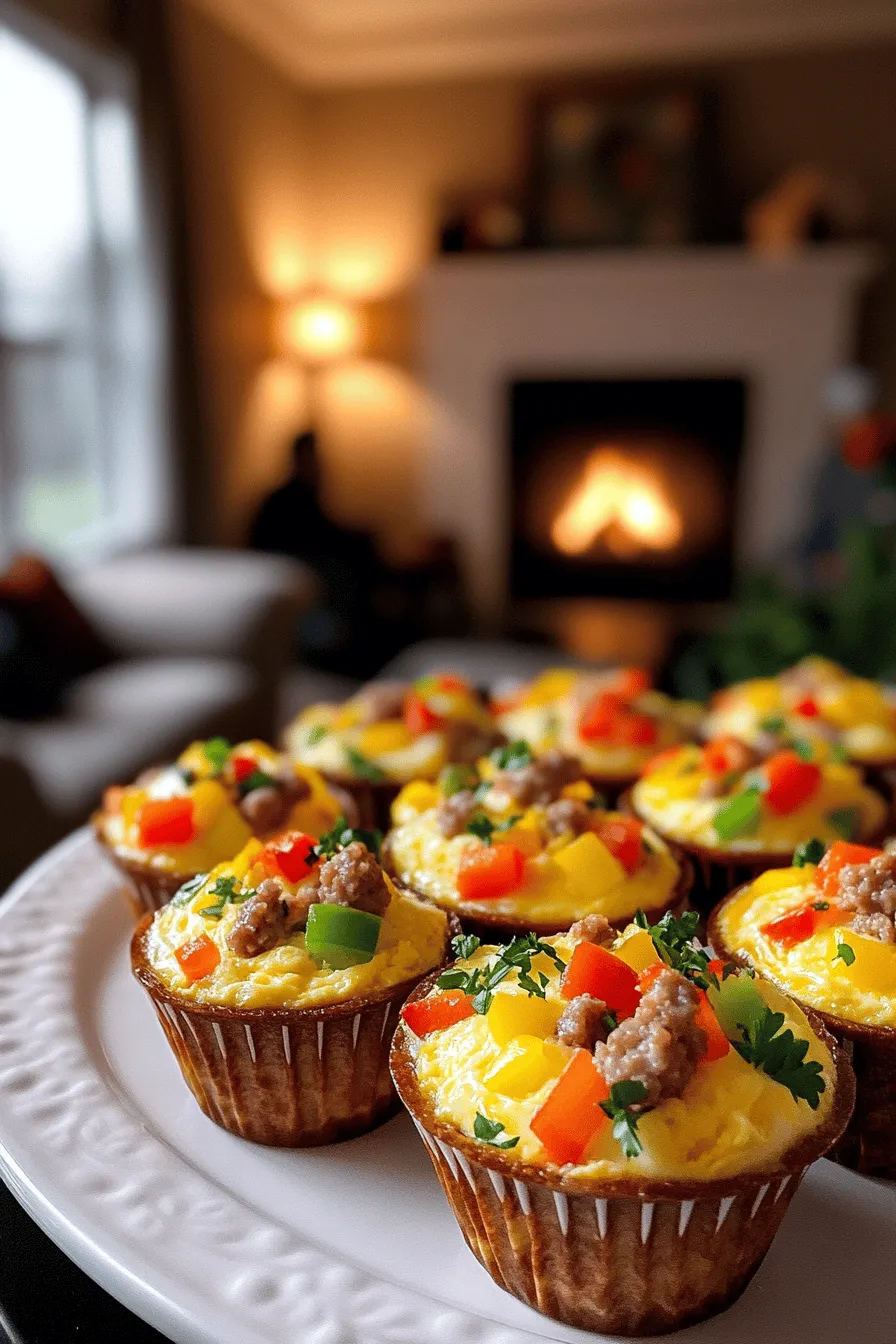 Egg muffin cups are a fun and tasty way to enjoy eggs. They are easy to make and filled with flavor. You bake them in a muffin pan, which gives them a nice shape. These cups are a great breakfast idea because they are quick and fun to eat.