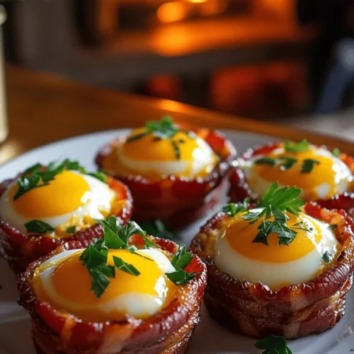 Bacon egg cups are a fun and tasty breakfast. They use bacon as a cup to hold eggs. This recipe is easy and quick. Many love it for breakfast or brunch.