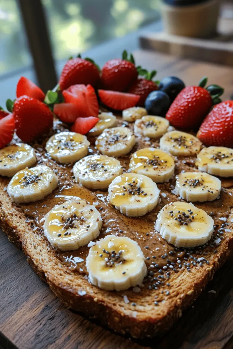 What are some easy almond butter toast recipes? One simple recipe is Almond Butter Bliss Toast. Start with whole grain bread. Toast four slices until golden brown. Mix almond butter with a pinch of sea salt and cinnamon. Spread this mix on warm toast. Top with banana slices, chia seeds, and optional coconut. Garnish with fresh berries. This recipe is quick and tasty.