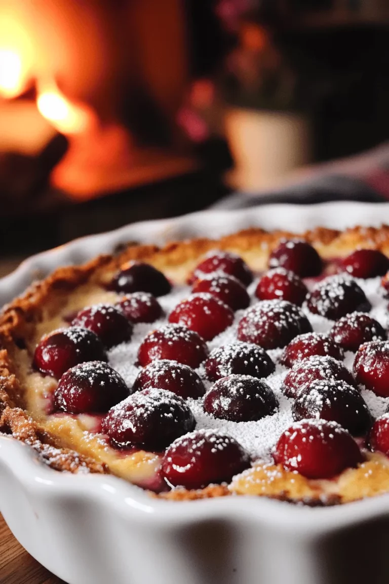 Cherry clafoutis is a simple yet delightful dessert. You only need a few key ingredients to make it shine.