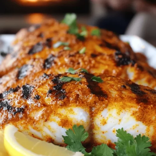 To make a great Tikka Cod, you need a few key ingredients. The main star is cod fish. Four fillets will serve about four people. The next step is to create a tasty marinade. This requires one cup of plain yogurt. The yogurt gives the fish a nice creaminess.