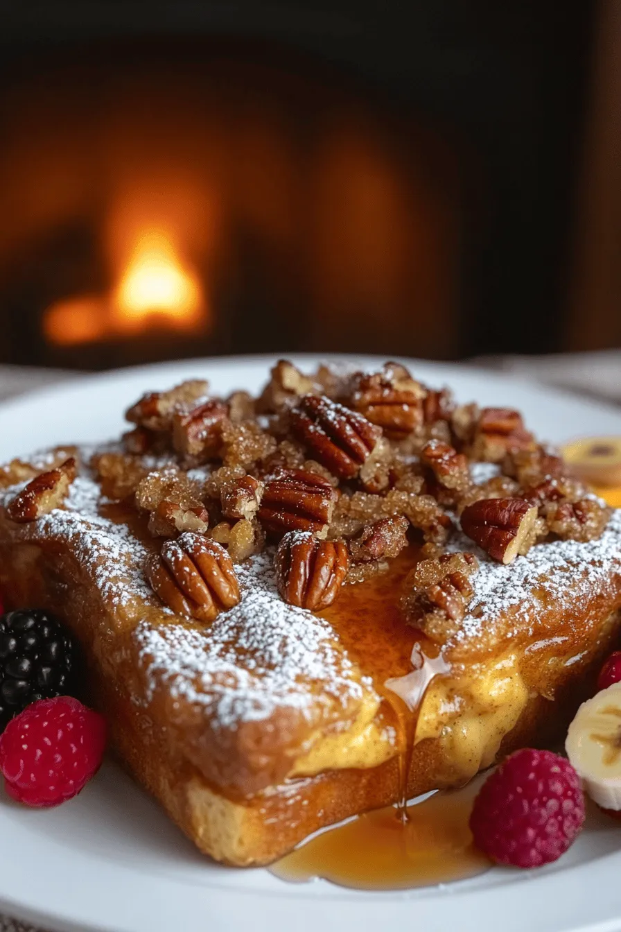 To make a French toast casserole, you need a few key ingredients. The main one is bread. I suggest using brioche. It’s soft and soaks up the custard well. You will also need eggs. Six large eggs work best for this recipe. They help bind everything together.