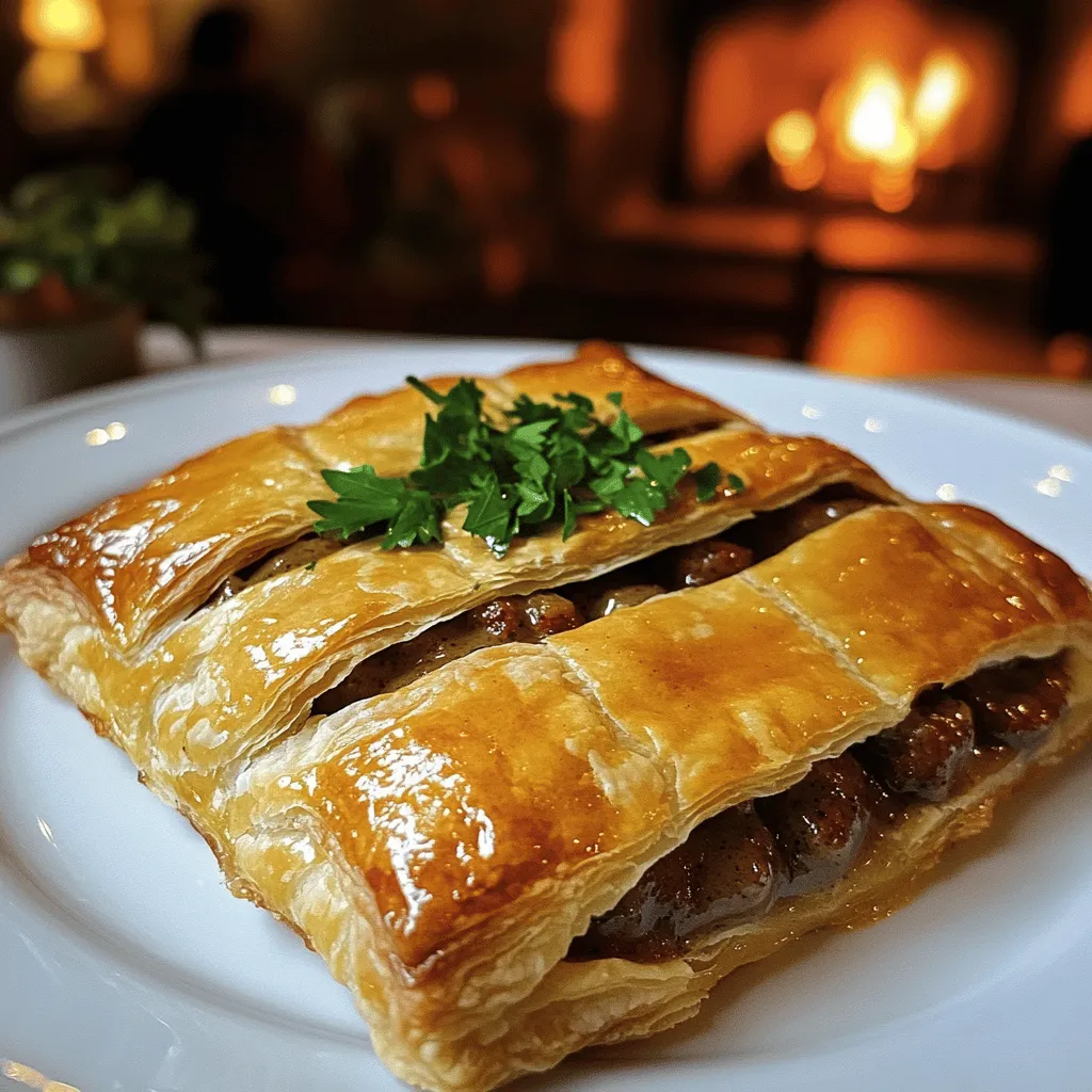 The main ingredients for a sausage gravy puff pie are simple yet flavorful. First, you need one pound of breakfast sausage. I like to use a mild or spicy sausage, depending on my mood. The sausage gives the dish its rich taste.