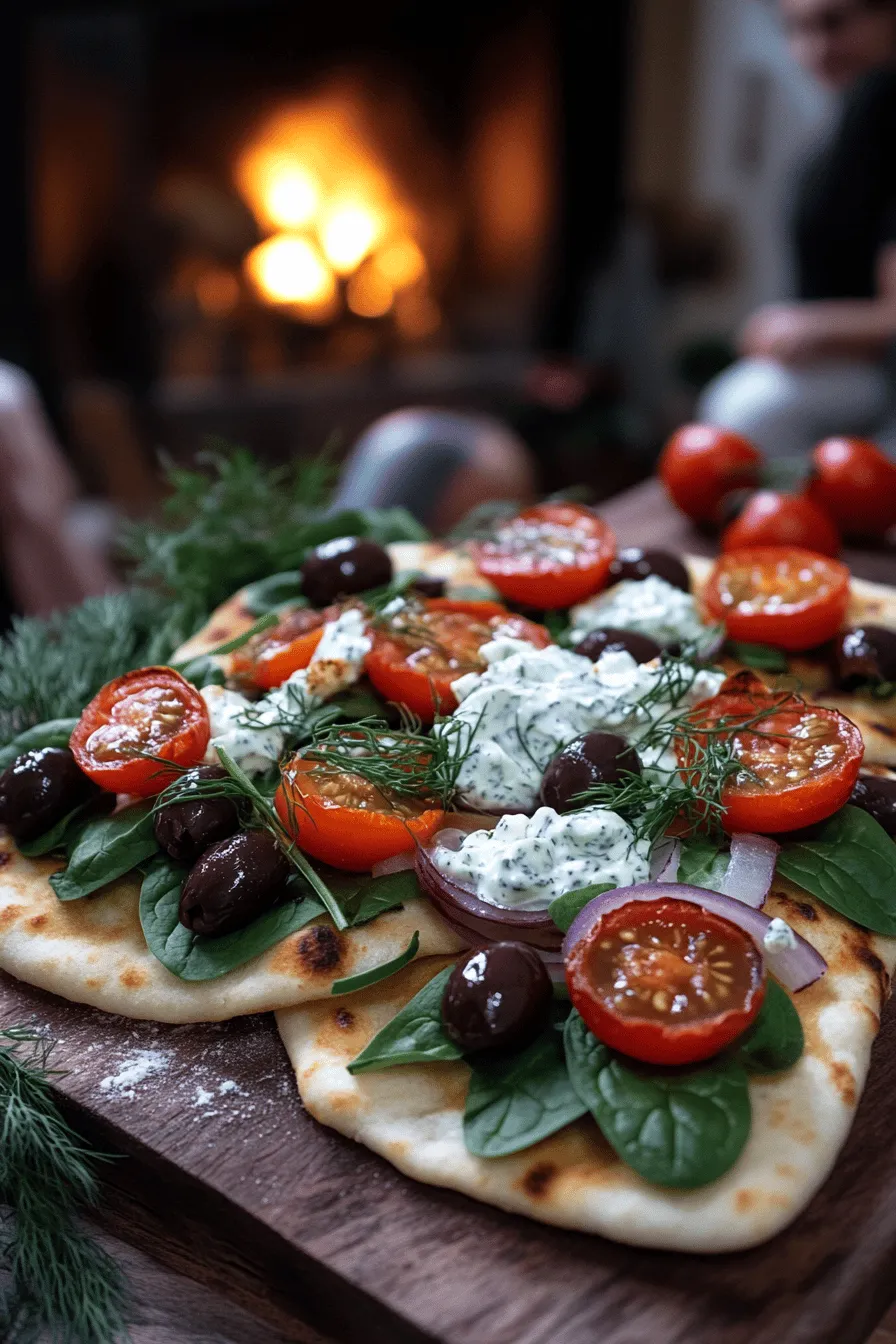 The key to a great Mediterranean flatbread pizza lies in its ingredients. A simple flatbread recipe can turn into a delightful meal with the right toppings and sauces.
