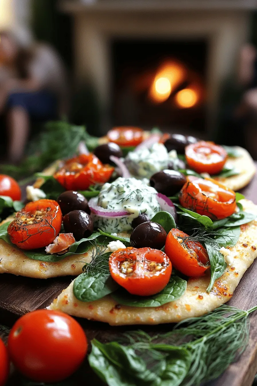 The key to a great Mediterranean flatbread pizza lies in its ingredients. A simple flatbread recipe can turn into a delightful meal with the right toppings and sauces.