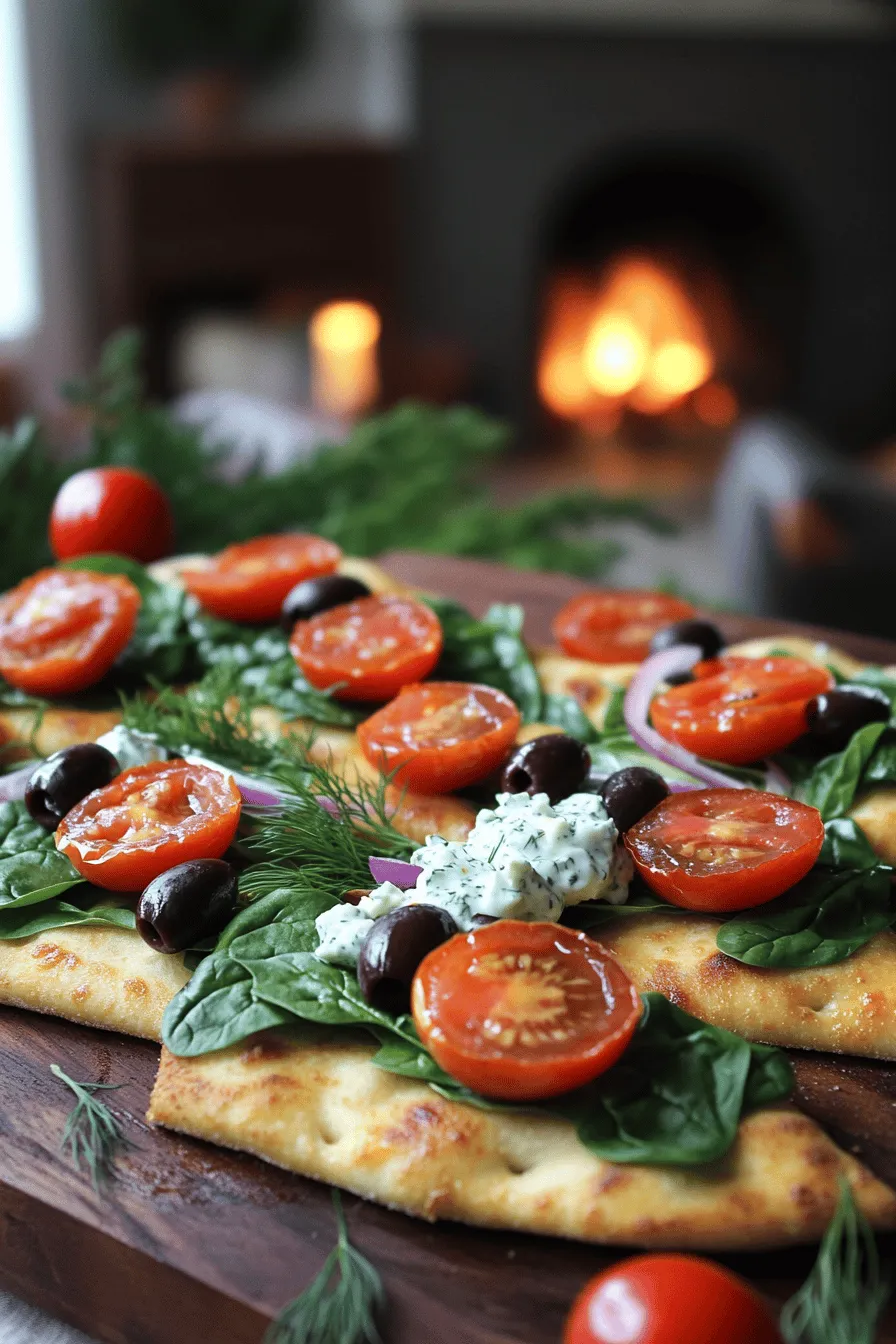 The key to a great Mediterranean flatbread pizza lies in its ingredients. A simple flatbread recipe can turn into a delightful meal with the right toppings and sauces.