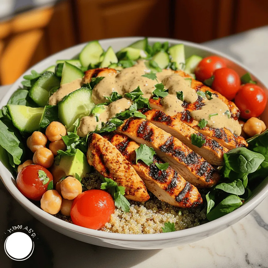 To make the Defined Dish Grilled Chicken Power Bowl, you need fresh and healthy ingredients. Here are the key ingredients for the dish: