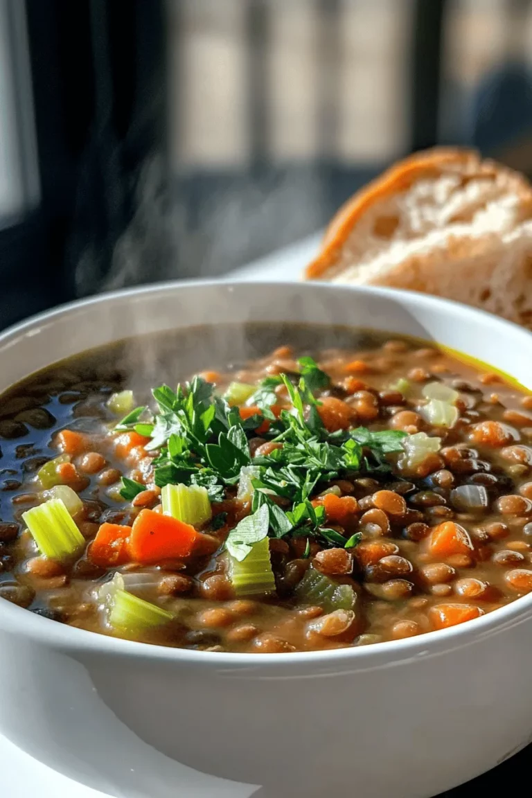 The heart of lentil soup lies in its ingredients. Using the right lentils is key. I love green or brown lentils for their nice texture. They hold their shape well when cooked. For a softer soup, red lentils work too. They break down and create a creamy base.