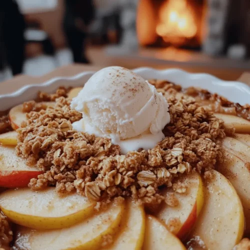 To create a great apple crumble, you need a few key ingredients. First, choose your apples. The best apples for crumble are Granny Smith or Honeycrisp. They give a nice balance of sweet and tart, which makes the crumble tasty. You will need about four large apples, peeled, cored, and sliced.