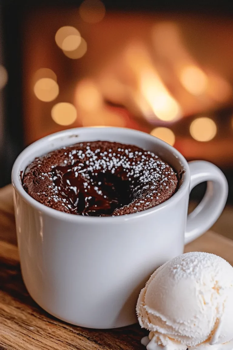 To make a chocolate lava mug cake, you need simple mug cake ingredients. The essential ingredients include: