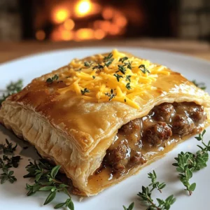 To make a great sausage gravy puff pie, you need key ingredients. First, choose 1 pound of breakfast sausage. You can use either mild or spicy sausage based on your taste. Next, grab 1/4 cup of all-purpose flour. This will help thicken your gravy.