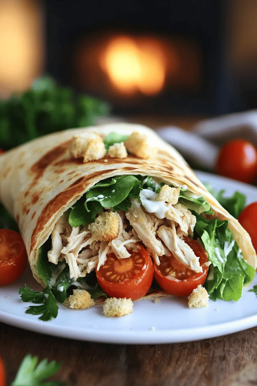 A Chicken Caesar wrap is tasty and easy to make. The best chicken for this wrap is cooked chicken breast. It should be tender and juicy. Shredding the chicken makes it easy to mix with other ingredients. You can use leftover chicken too. This saves time and cuts waste.