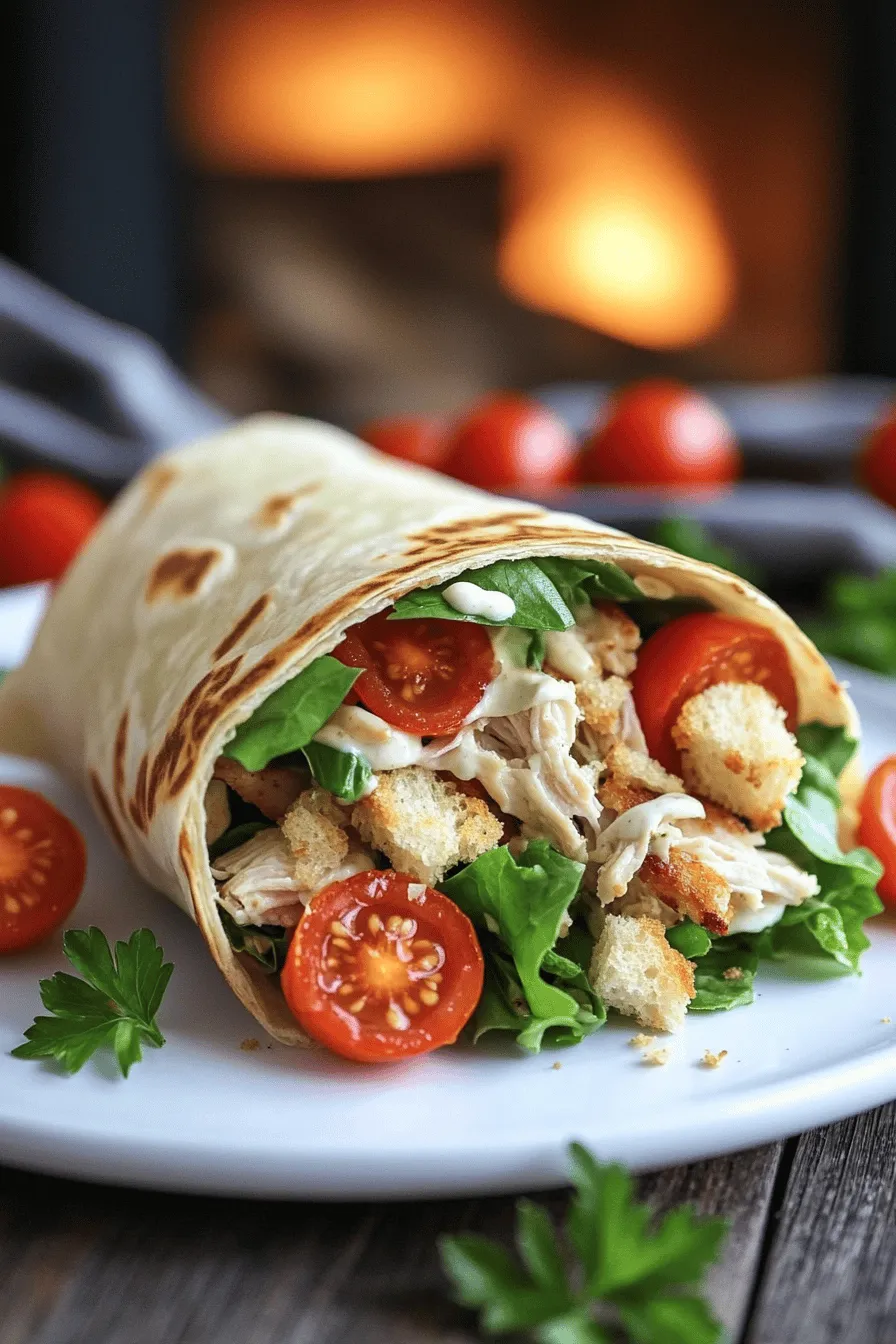 A Chicken Caesar wrap is tasty and easy to make. The best chicken for this wrap is cooked chicken breast. It should be tender and juicy. Shredding the chicken makes it easy to mix with other ingredients. You can use leftover chicken too. This saves time and cuts waste.