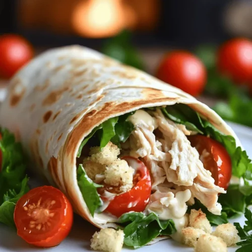 A Chicken Caesar wrap is tasty and easy to make. The best chicken for this wrap is cooked chicken breast. It should be tender and juicy. Shredding the chicken makes it easy to mix with other ingredients. You can use leftover chicken too. This saves time and cuts waste.