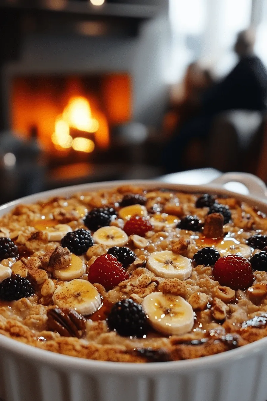 Baked oatmeal offers many baked oatmeal benefits. This dish is full of nutrients. Oats are whole grains, rich in fiber, and help keep you full. They also lower cholesterol and support heart health. When you bake oats, the texture becomes soft, and flavor deepens, making it a tasty choice.