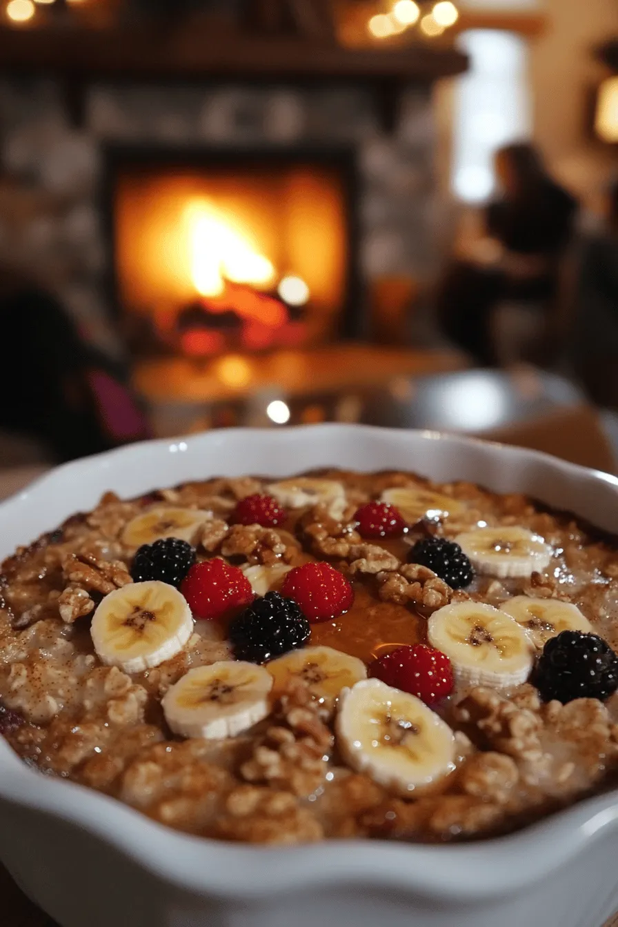 Baked oatmeal offers many baked oatmeal benefits. This dish is full of nutrients. Oats are whole grains, rich in fiber, and help keep you full. They also lower cholesterol and support heart health. When you bake oats, the texture becomes soft, and flavor deepens, making it a tasty choice.