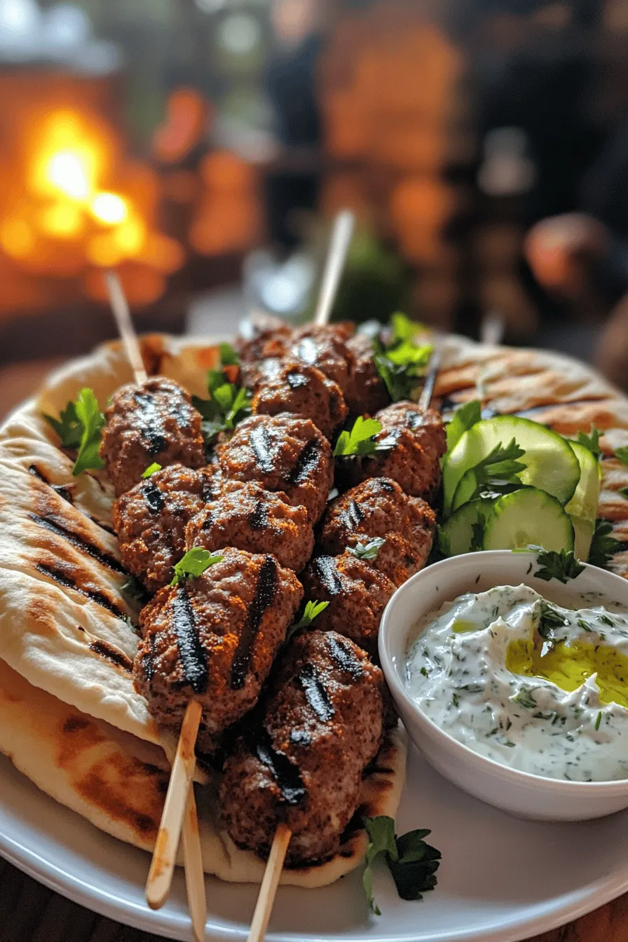Ground lamb is the star here. It gives the kofta its rich flavor and juicy texture. You need about 500 grams for a good batch. The fat in the lamb keeps it moist while cooking.