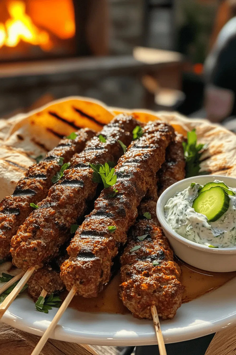 Ground lamb is the star here. It gives the kofta its rich flavor and juicy texture. You need about 500 grams for a good batch. The fat in the lamb keeps it moist while cooking.
