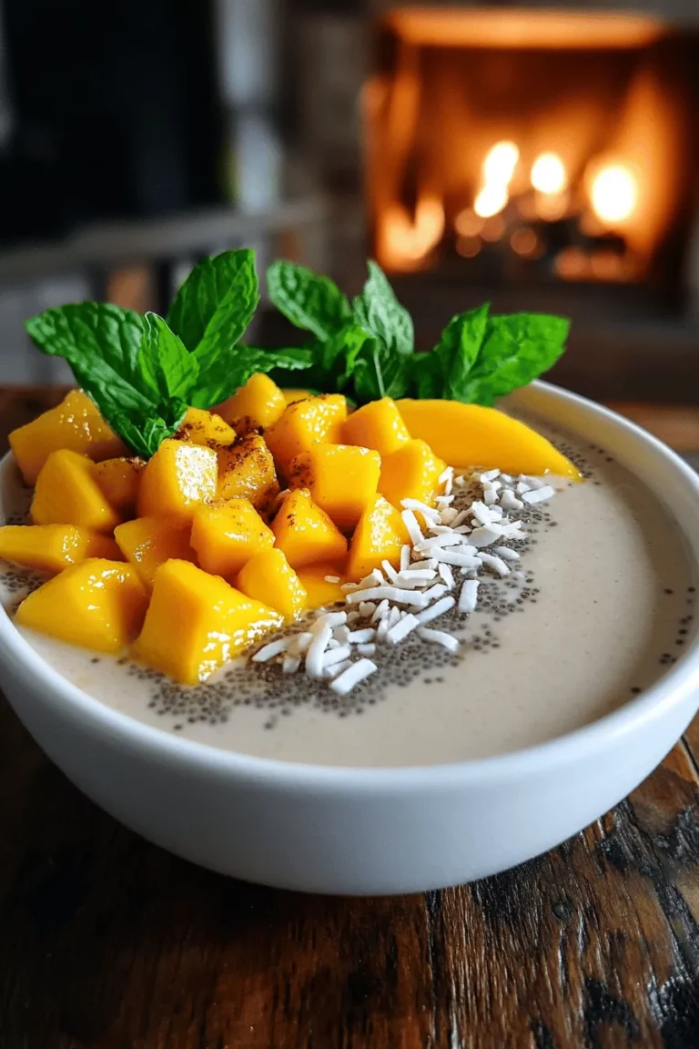 The Mango Lassi Chia Bowl shines with its simple yet powerful ingredients. Let’s dive into what makes each one special.