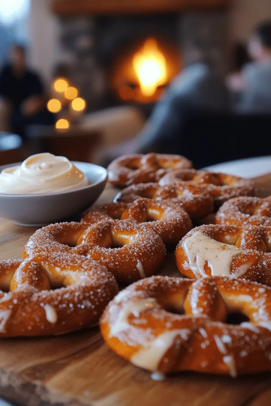 Cinnamon sugar pretzels are a sweet twist on the classic soft pretzel. They blend soft, chewy dough with a sweet cinnamon-sugar coating. This combo makes them a favorite for many snack lovers. I love making these treats at home. They are easy to prepare and always impress my friends and family.