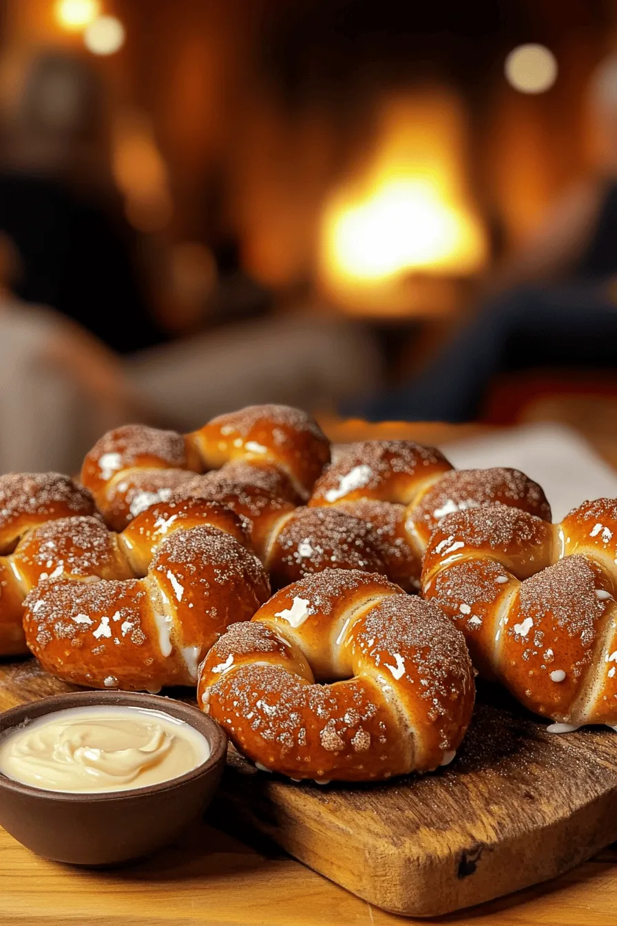 Cinnamon sugar pretzels are a sweet twist on the classic soft pretzel. They blend soft, chewy dough with a sweet cinnamon-sugar coating. This combo makes them a favorite for many snack lovers. I love making these treats at home. They are easy to prepare and always impress my friends and family.