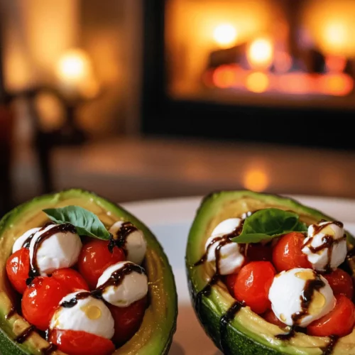 To make Caprese stuffed avocados, you need simple and fresh ingredients. The key elements are ripe avocados, fresh mozzarella, cherry tomatoes, and basil leaves. These ingredients create a bright and tasty dish.